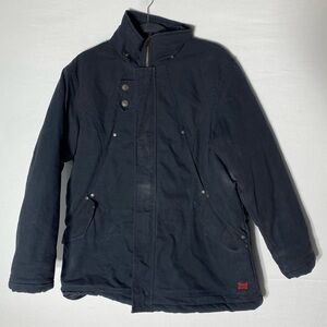 Tough Duck Black Hrdro Parka Winter Work Coat Chore Coat L